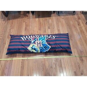 Harry Potter Hogwarts Body Pillow AND Case SuperSoft 20in X 54in Wizarding World